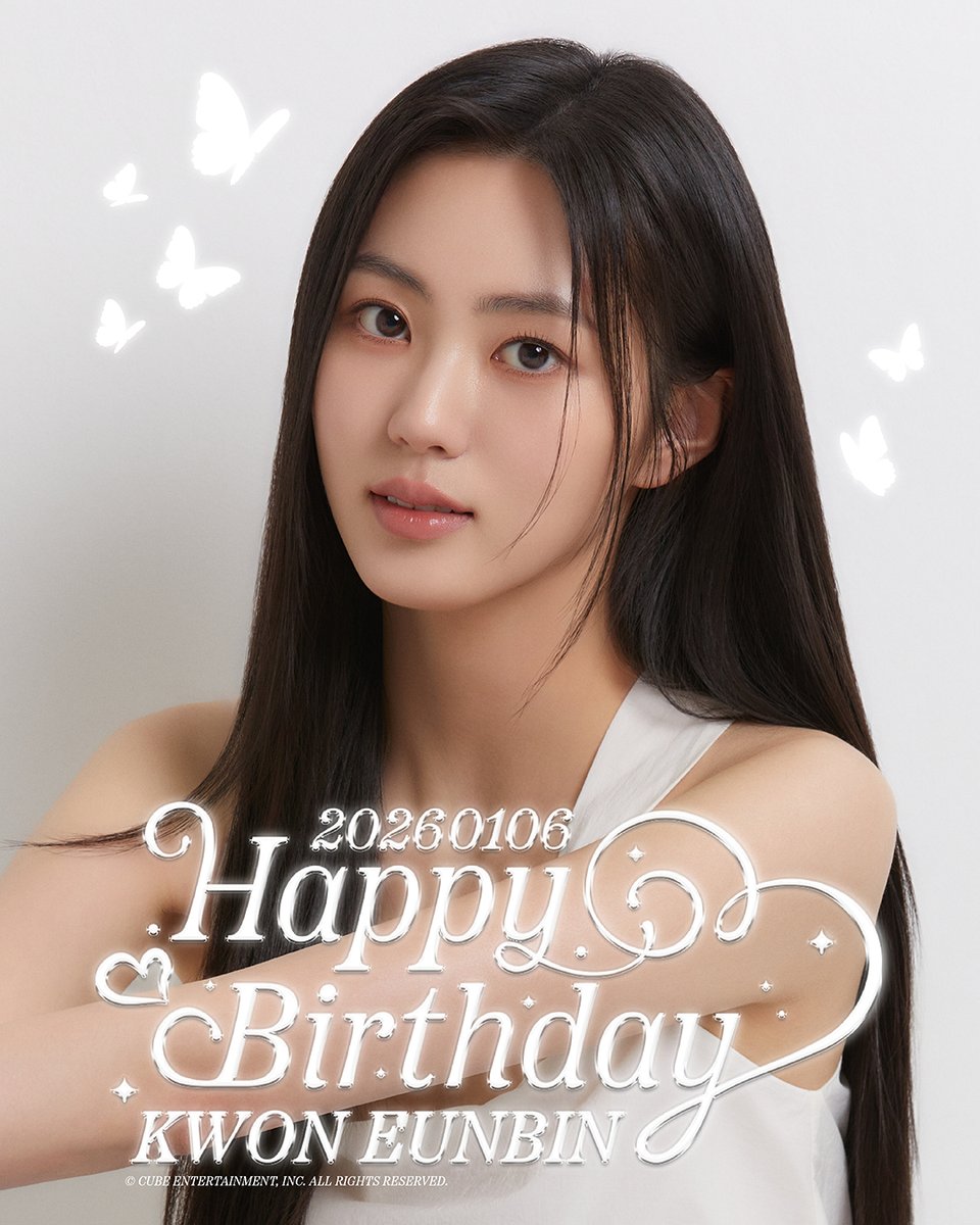 CUBEactor's tweet image. [🎂] HAPPY BIRTHDAY TO KWON EUNBIN 💕

#HAPPY_EUNBIN_DAY
#권은빈 #KWON_EUNBIN
#다_이루어질비니🧞