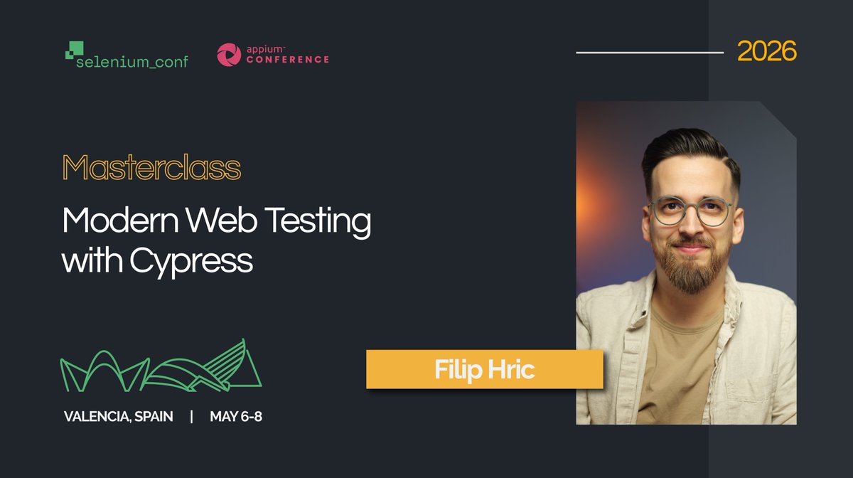 SeleniumConf tweet media