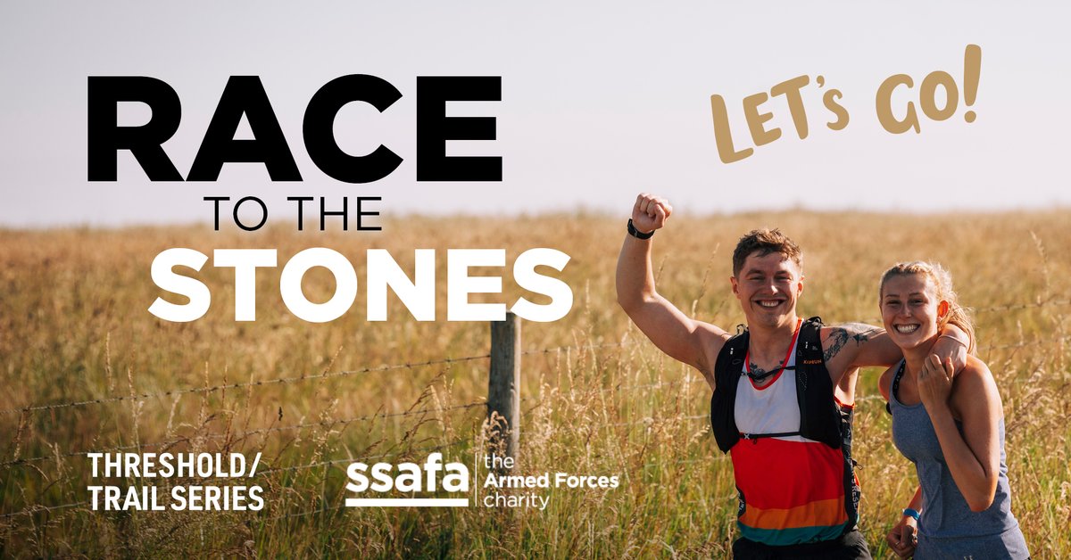 SSAFA's tweet image. Have you got what it takes to conquer the oldest path in Britain? The Ridgeway has endured 5,000 years. You just have to last 50 or 100km!

Take on this fantastic event over one or two days on 11-12 July 2026 for @SSAFA. Learn more at ssaf.as/racetothestone…