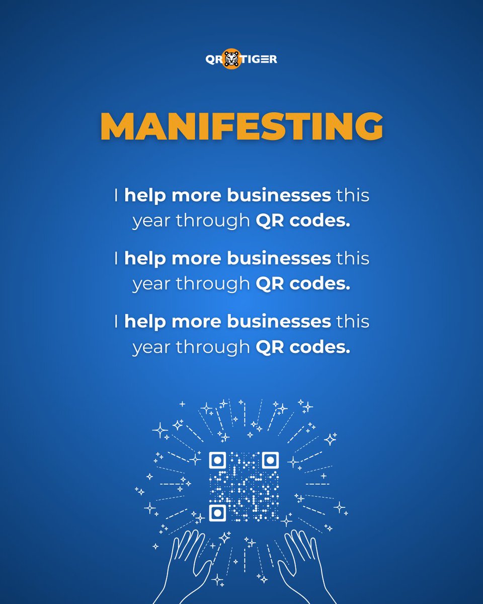 QRtigers's tweet image. Yes! Let’s do it together 🐯✨

Say it with me (or in your head, whichever feels right):

We attract the right customers.
Our QR codes guide them straight to our offers.
Every scan grows our sales and strengthens our business.

#Affirmation #BestQRcodeGenerator #QRTIGER