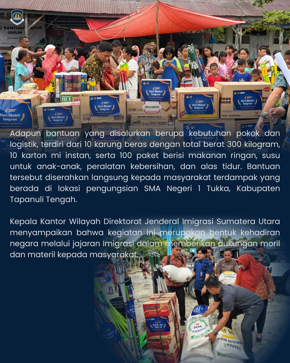 Humas Kanwil Ditjen Imigrasi Sumut tweet media
