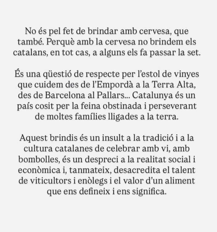 A propòsit del "brindis" de <a href="/som3cat/">3Cat</a> per donar la benvinguda a l'any nou.

#vicatalà