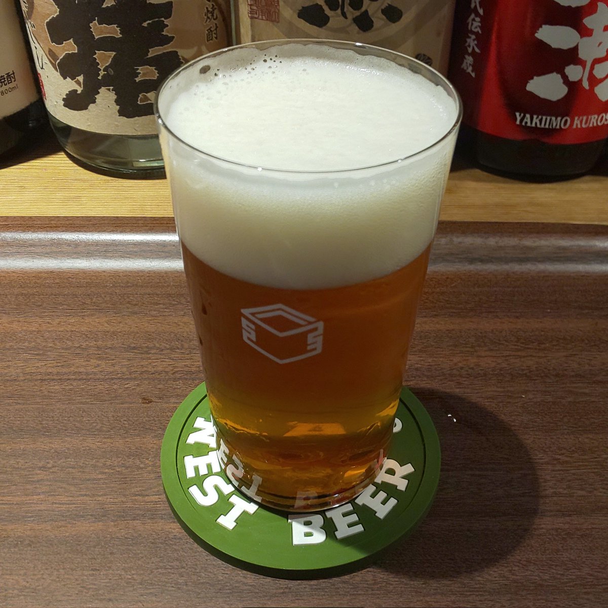 今年のビール初めは常陸野ネストのだいだいエール！
