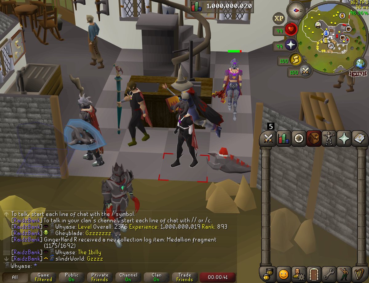 Whyase's tweet photo. 1b xp on the 9 year old dead hc https://t.co/4n9SXDdfD1