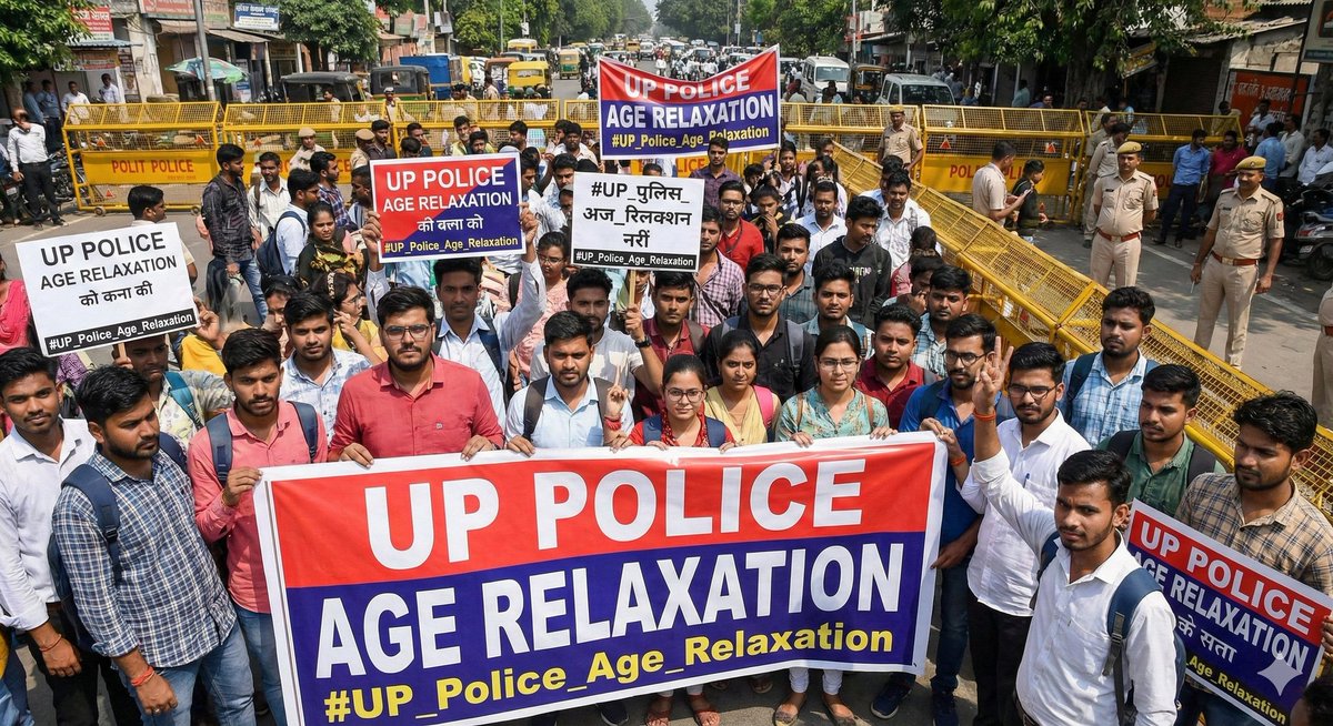 Jaat_301's tweet photo. #UP_Police_परीक्षा की तैयारी कर रहे हजारों बच्चों के सपनों का सवाल है जो उम्र सीमा की दहलीज पर खड़े हैं।😭

#UPP_Age_Relaxation 
#UP_PAC_Age_Relaxation
@Jaat_301
#Up_पुलिस_भर्ती
 #Upp_Age_Relaxation_3Years https://t.co/ZCamF06i1c