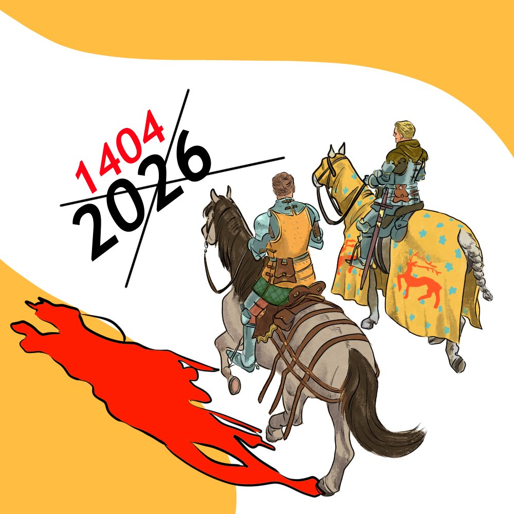 _HANANIEN's tweet image. HappyNewYear😄
#KCD2

トレスです。
なんか今年中世ヨーロッパをバンパイアがうろつくゲームが出るって聞いたので、ヘンカポが吸血鬼になって現代まで仲良く生きてるAUを妄想する予定です。（抱負）