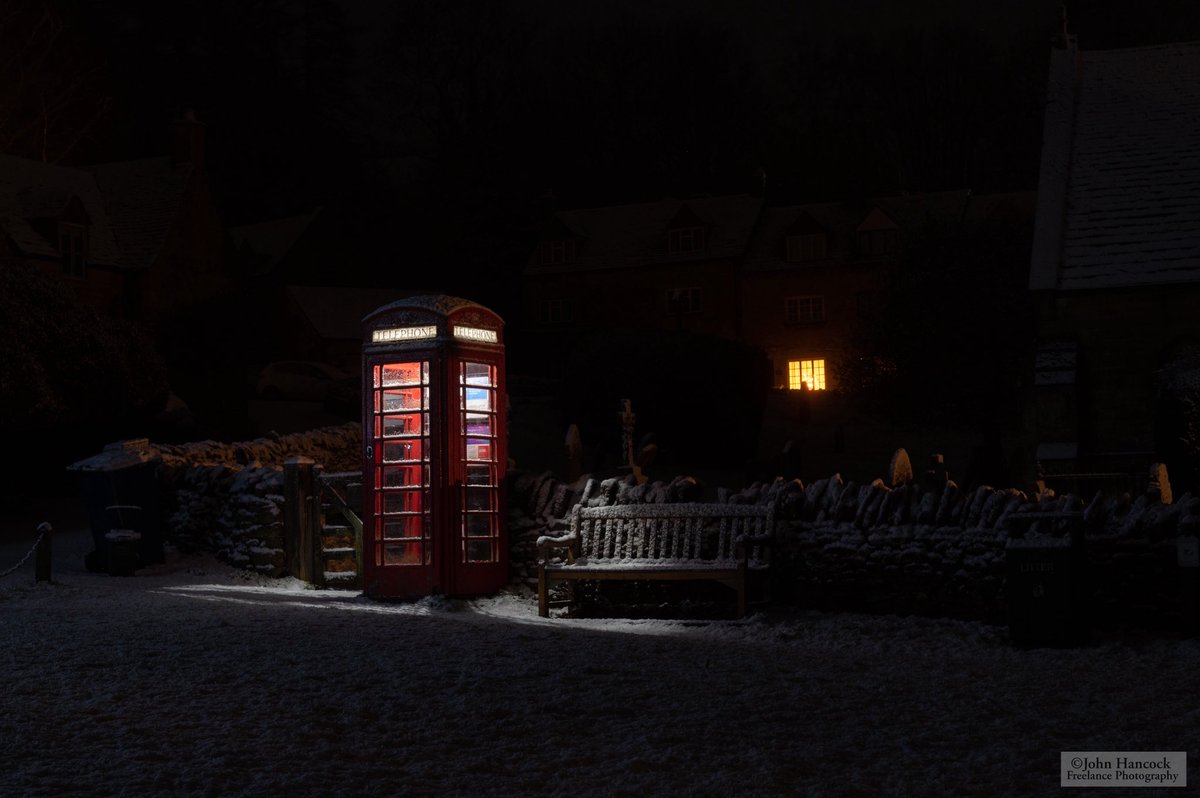 First snow of 2026 at Snowshill, Gloucestershire #snowshill #cotswolds #cotswoldlife #snow #Gloucestershire