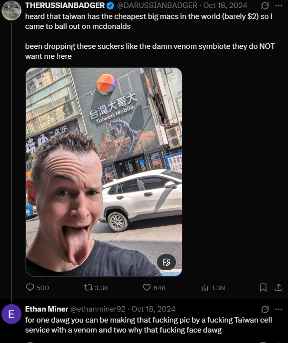 ethanminer92's tweet photo. @DARUSSIANBADGER im going to last time i Tweet it in your comment section That was not the 31st of last year and today was October 18th 2024 https://t.co/j60nu5oF1N