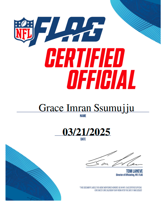 Coach Imran Pioneer American Football-NFL Uganda tweet media