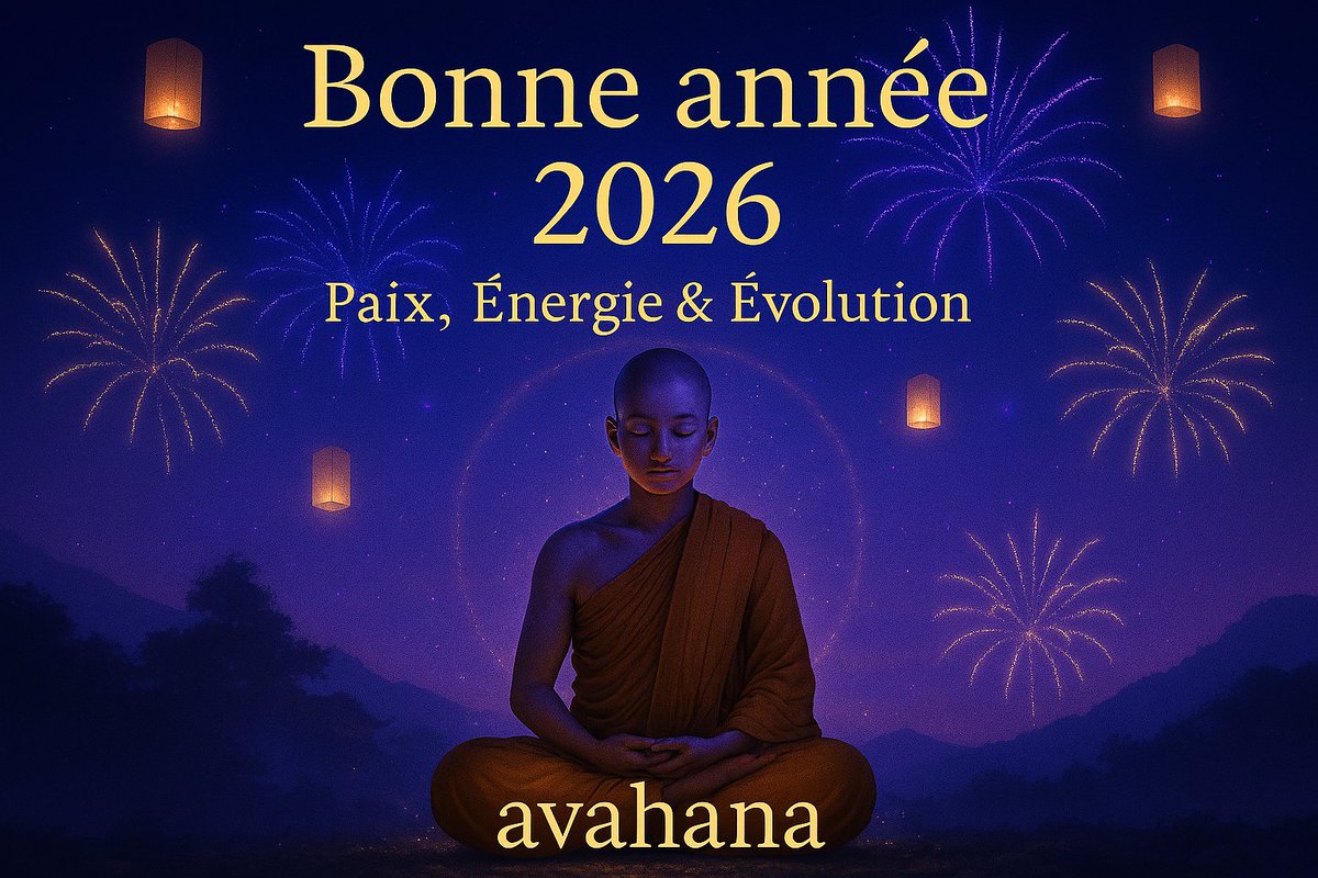 annick_binet's tweet photo. ✨ Bonne année 2026 ! ✨
Paix, Énergie &amp; Évolution 🌌
Que cette année illumine votre chemin vers la transformation 🎊https://t.co/ieMz3xGEUV  
#bonneannee2026  #eft #coaching
#bienetre #transformation #developpementpersonnel🎋 https://t.co/RzWlZlZqBZ
