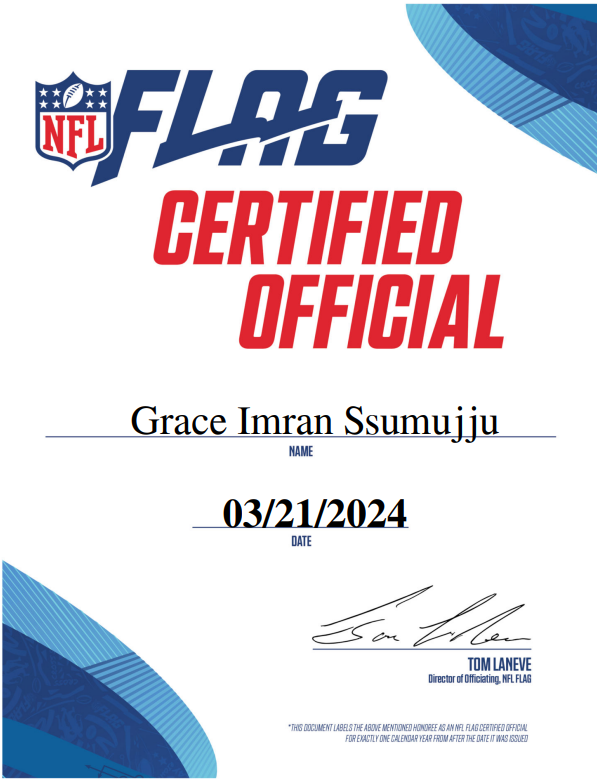 Coach Imran Pioneer American Football-NFL Uganda tweet media