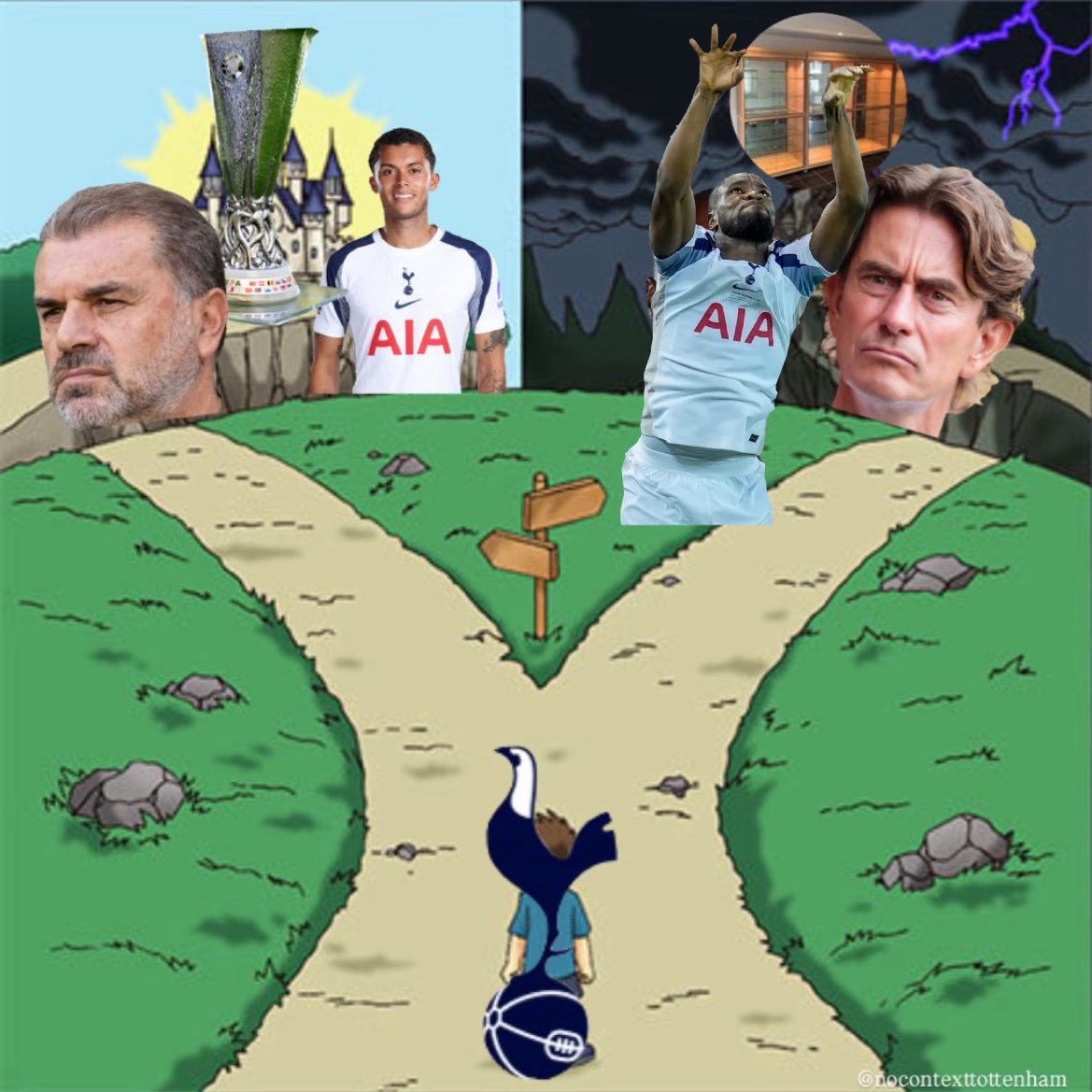 no context tottenham tweet media