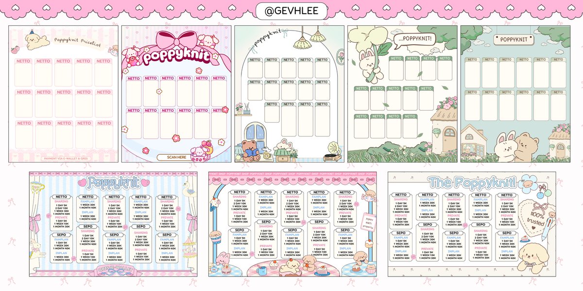 gevhlee's tweet image. #zonauang / Help repost, please? Thank you &amp;lt;33

## P🍀PPYKNIT . exe: providing QR deco, PL edit, Layout, Watermark, dan setup BA super imup! Ada bundle dan bisa dibeli satuan. Avail custom juga, scroll down for the details. 💟