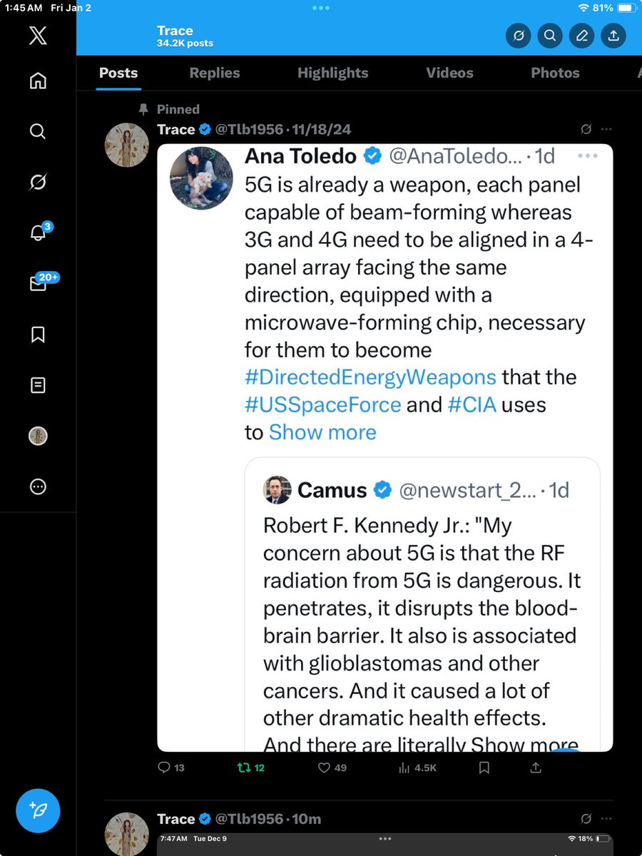 Trace tweet media