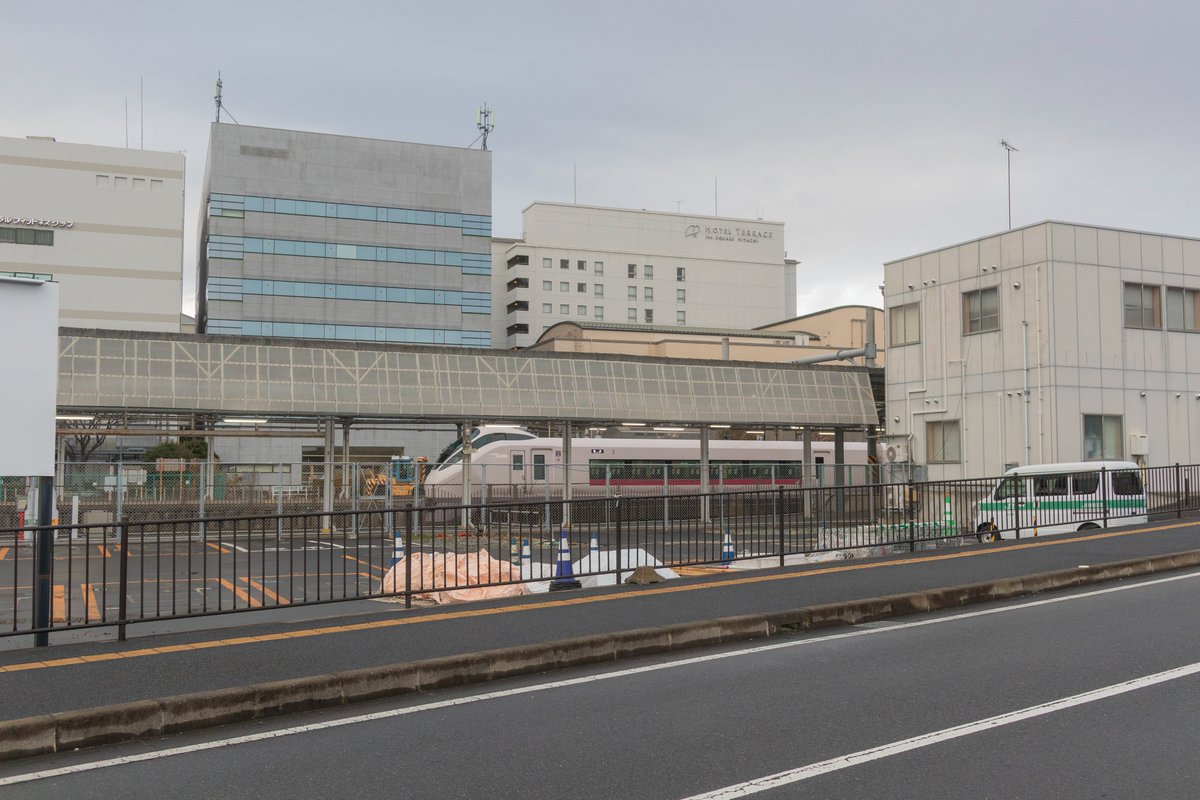 ooseno7100's tweet image. E657系
日立駅の旧海岸口付近にて
２番線に止まっていました。