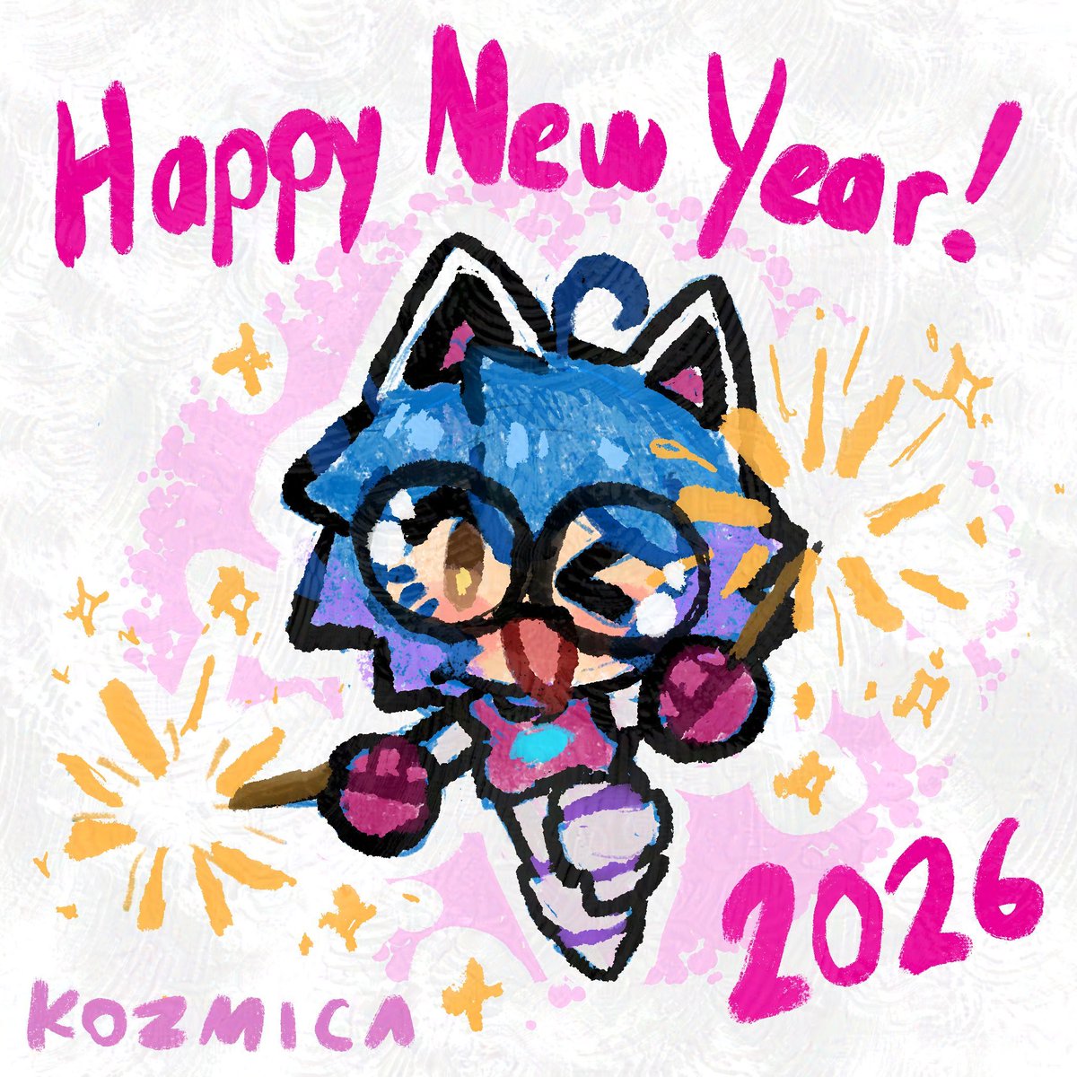 Happy New Year 2026! ✨ Gracias por acompañarme en este viaje espacial, let's do our best this year, we got this!!! 💪