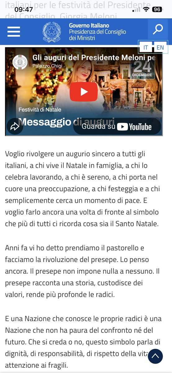 Ok, adesso provate a paragonare il messaggio di fine anno di Giorgia Meloni (“Prendiamo il pastorello e facciamo la rivoluzione del presepe”) e quello di Xi (“Abbiamo sviluppato modelli di AI, nuovi chip, droni e robot umanoidi che fanno il kung-fu”).

Che differenze tra i due