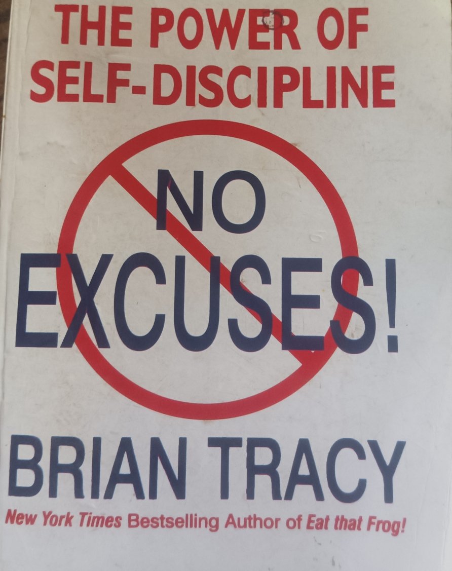 Fissionera's tweet image. One of the books 📚 I read last year (2025) is entitled "NO EXCUSES"

Rn I have started reading "Atomic Habit" in 2026.

Happy new year!

Do you have any books to recommend?