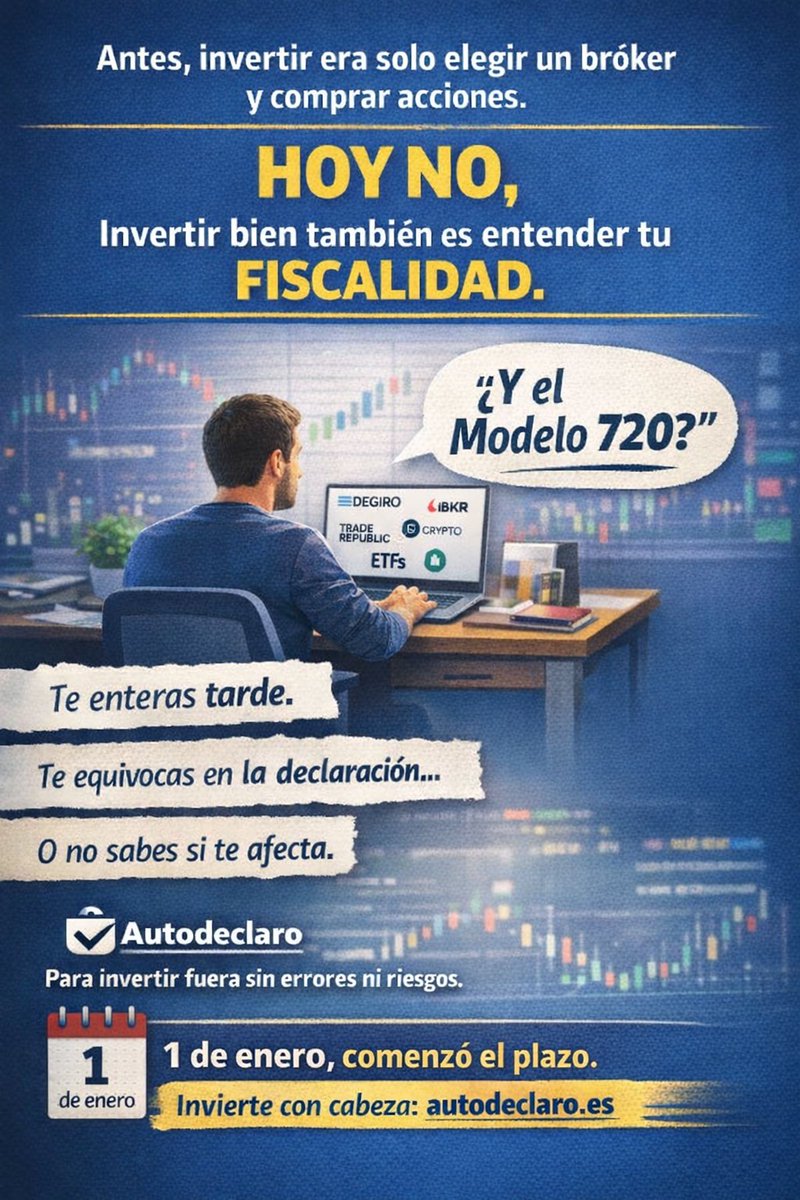 Autodeclaro 🤖 Modelo 720 | 721 | Renta | Criptos (@AutoDeclaro) / Posts / X