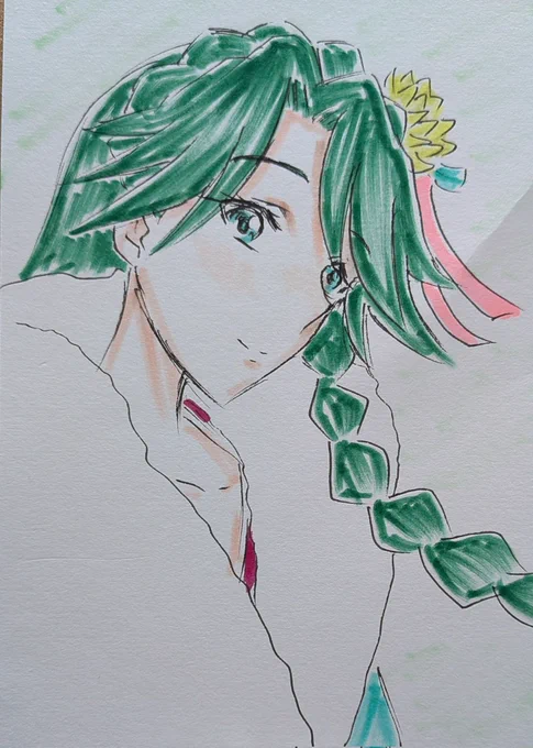#ゴープリ10周年なので海藤みなみさん3733枚描いてお祝い (1327.1328.1329.1330) 正月ラクガキ