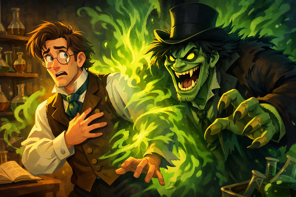 "El extraño caso del Dr. Jeckyll y Mr Hyde" de Robert Louis Stevenson es la obra que descubriremos mañana con Carla Reyes. Estaremos en el Colegio Villaeuropa de #Móstoles. Nos podéis escuchar a partir de las 10 h en <a href="/ondamadrid/">Onda Madrid</a>.