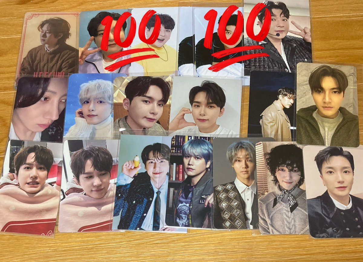 SUPER JUNIOR SUPERJUNIOR SJ トレカ 交換 スパショ 譲 イトゥク