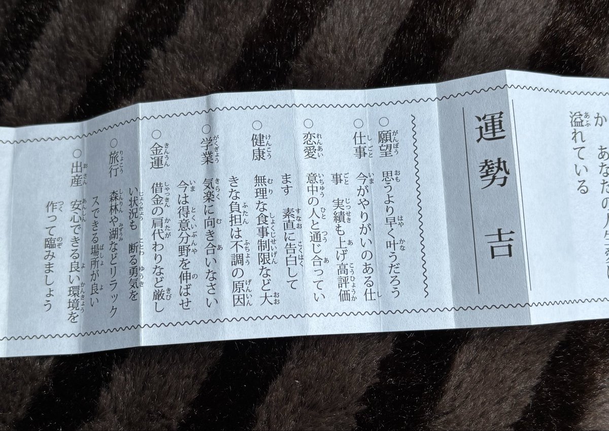 yurulinn's tweet photo. 晴れたり曇ったり小雪が舞ったり...
とっても寒い1月2日、初詣へ⛩🙏

おみくじ、金運の所だけ笑えたけど😆
｢吉｣でも私にとっては嬉しい内容でした·͜·🍀︎ https://t.co/niHpPz4NAb