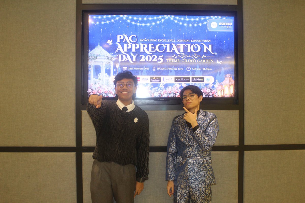 OfficialPACE_'s tweet photo. And finally to the PAC Appreciation Day 2025 committee, it's a wrap! Your dedication made it possible. Shoutout to our PD, Wan Nur Afdhal Amsyar and our VPD, Nur Aiman for their inspirational leadership.
Sincerely,
Professional Accounting Society 24/25
“Propulsion and Inclusion” https://t.co/QEdQ8fnmjC