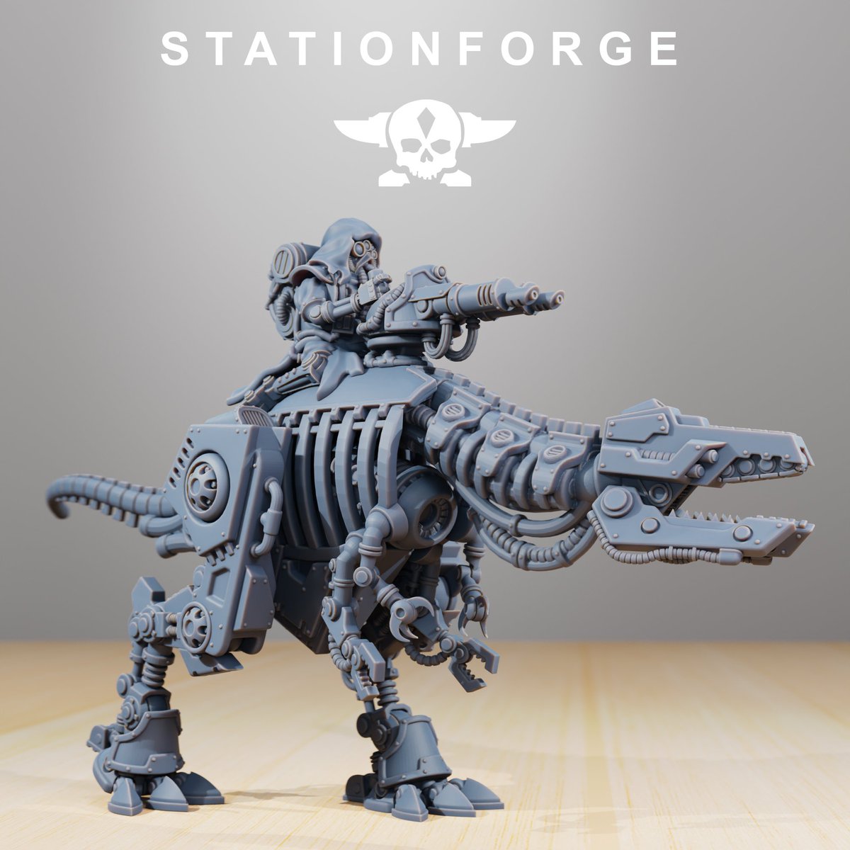 station_forge's tweet image. Leading the charge through the ruins: The Scavenger Alpha Rider. Built for speed, command, and survival in the harshest sectors. When the Alpha moves, the pack follows.
Grab from the link: myminifactory.com/object/3d-prin…
#WarhammerCommunity #miniaturepainting #3dprintedmini