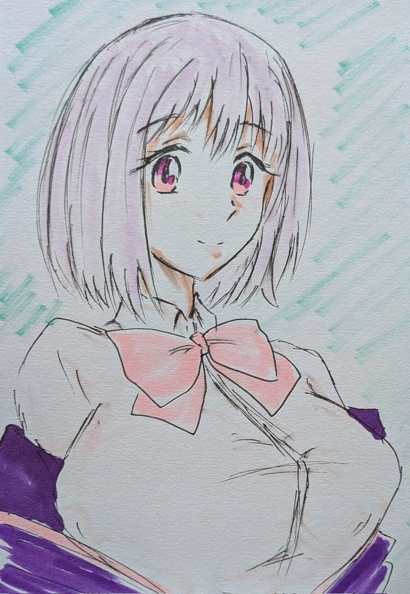 新条アカネ 「#新条アカネ生誕祭2026 この人で上田麗奈を知りました。」|沖庵のイラスト