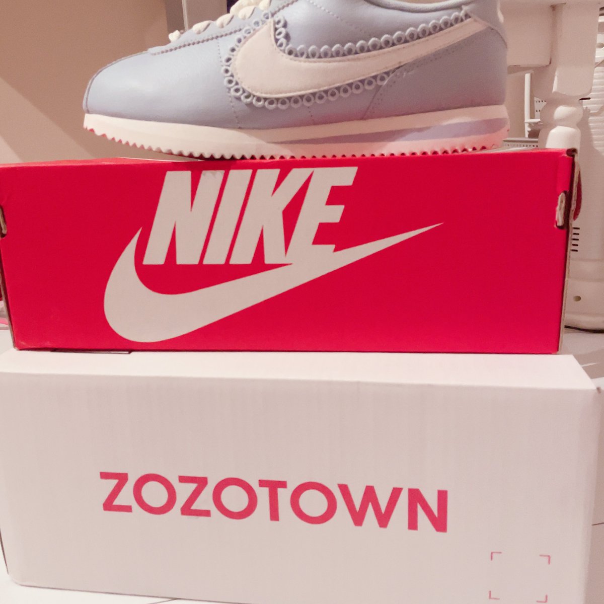 靴買った🩵📦
#ZOZOSALE箱CP