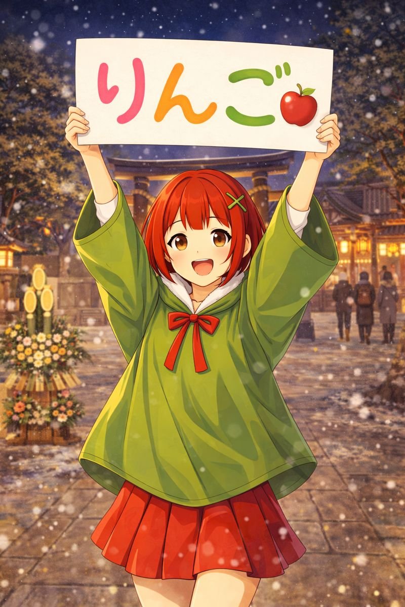 りんごちゃん、参加します～ #AI自己紹介2026