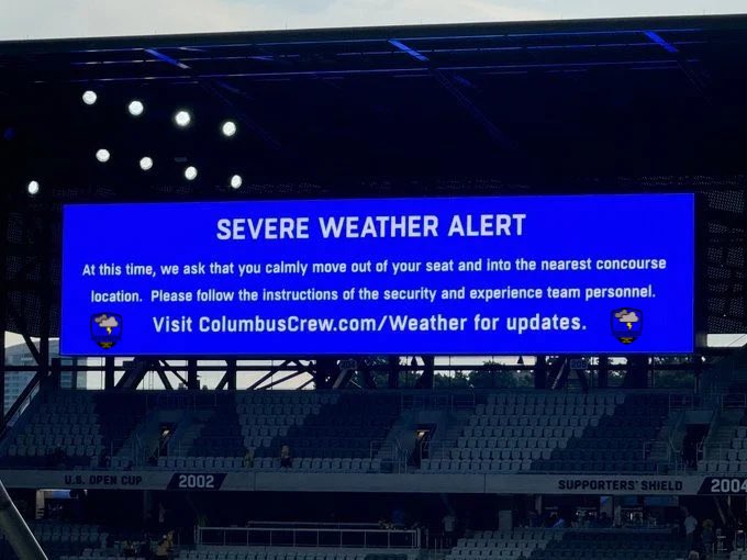 Weatherdecke's tweet image. 🚨 Weatherdecke set to become the official game day weather forecasting partner of the Columbus Crew! (We wish…)

#Crew96