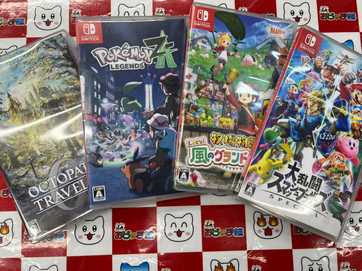 switchソフトまとめ売り　全33個　スマブラやポケモンなど 送料無料・即日出荷】【新品】Nintendo Switch 大乱闘スマッシュ