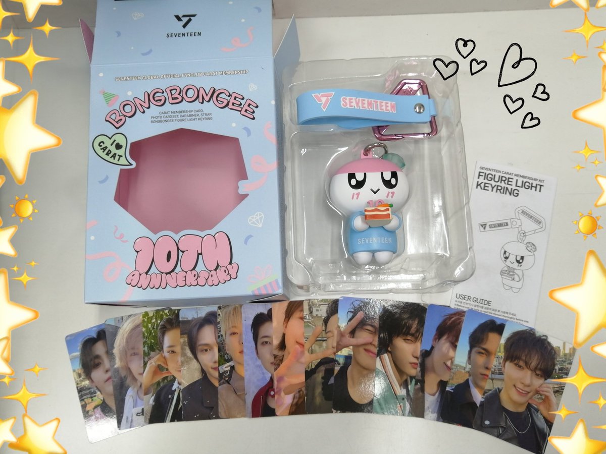入荷情報】#SEVENTEEN SEVENTEEN 10周年ボンボンイの グッズが入荷しま