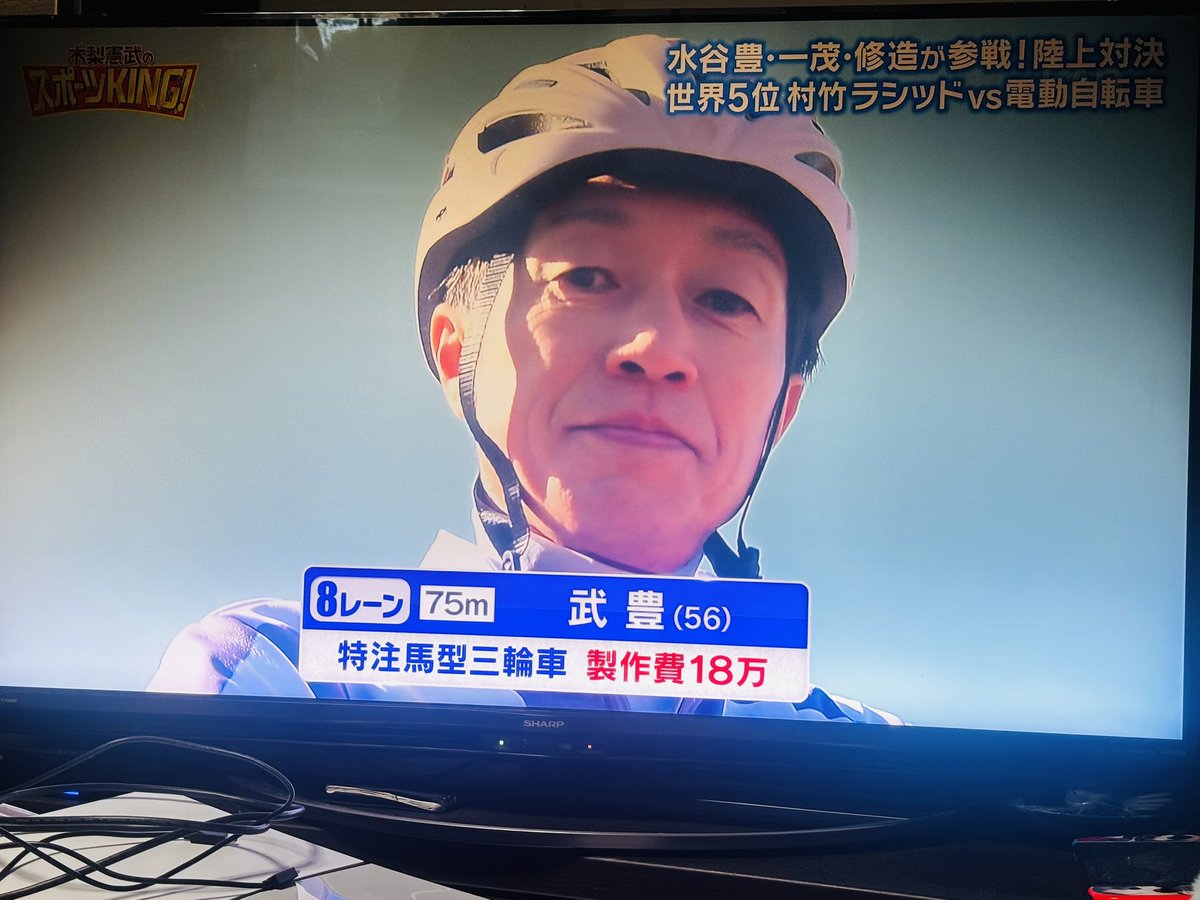 武豊騎手、馬型三輪車www 何気に18万かかってるw