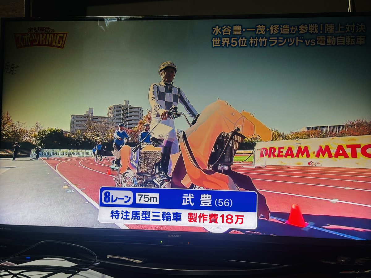 武豊騎手、馬型三輪車www 何気に18万かかってるw