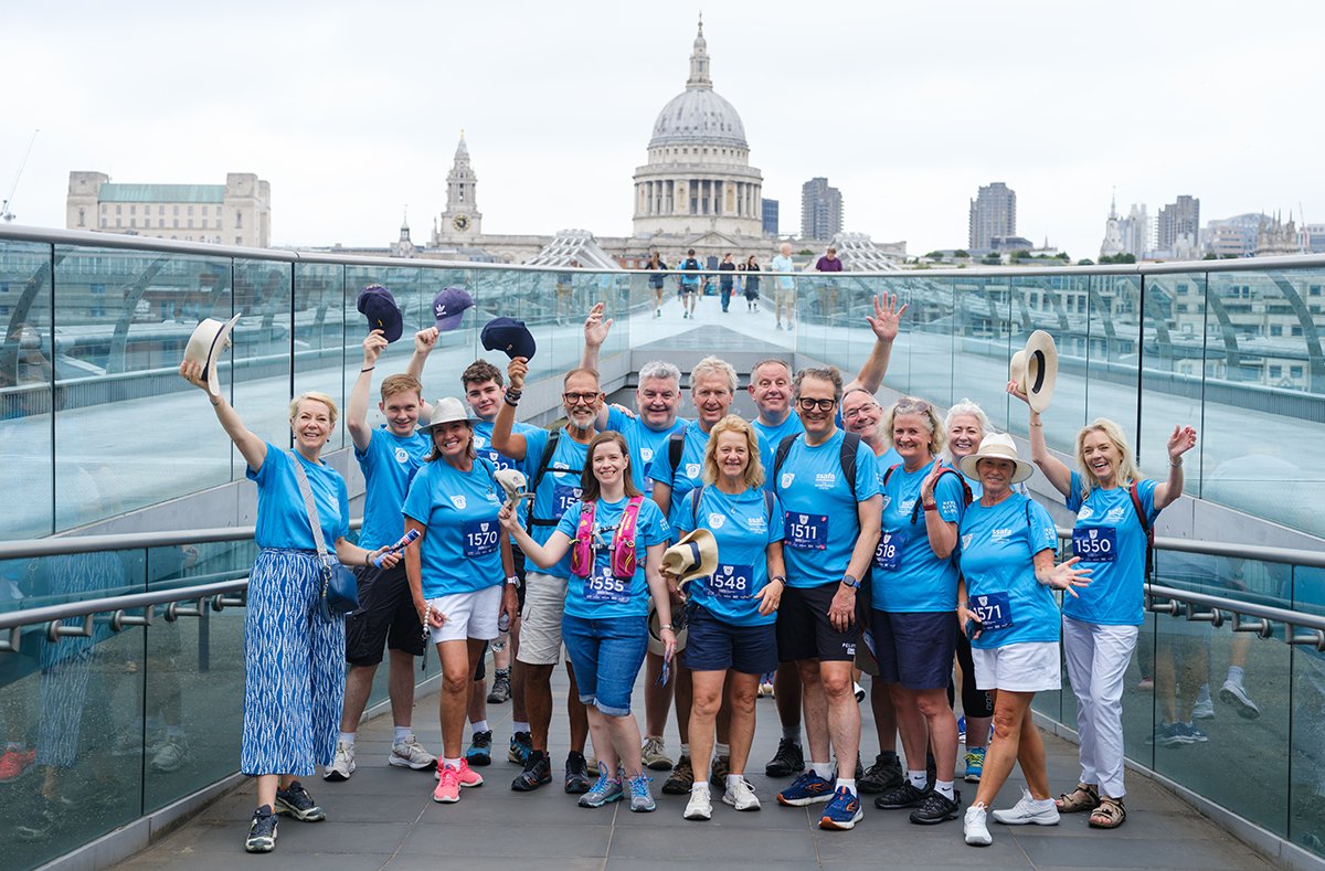 SSAFA's tweet image. Join @SSAFA in London on 27 June 2026 and help us celebrate #ArmedForcesDay in true military style with our unique (and award winning!) walking event: The 13 Bridges Challenge! ssaf.as/13bridgeschall…
