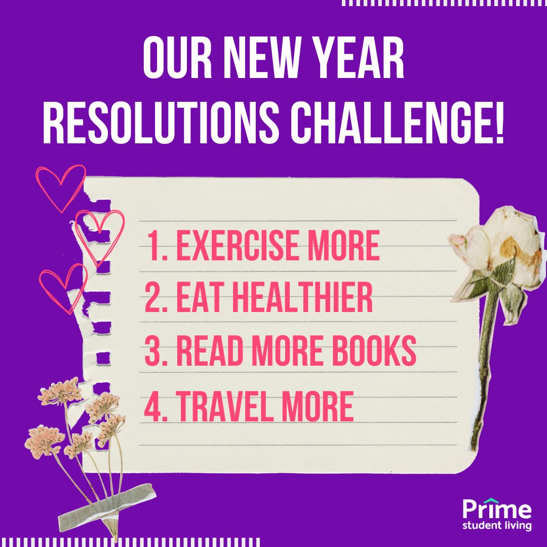 Have you made any New Year's resolutions for 2026 and will you manage to keep them?

If you haven't made any resolutions yet, why not take a look at those in our challenge with each one having a beneficial impact on your life ☺️

#newyearresolution #resolutions #newyear #makenew