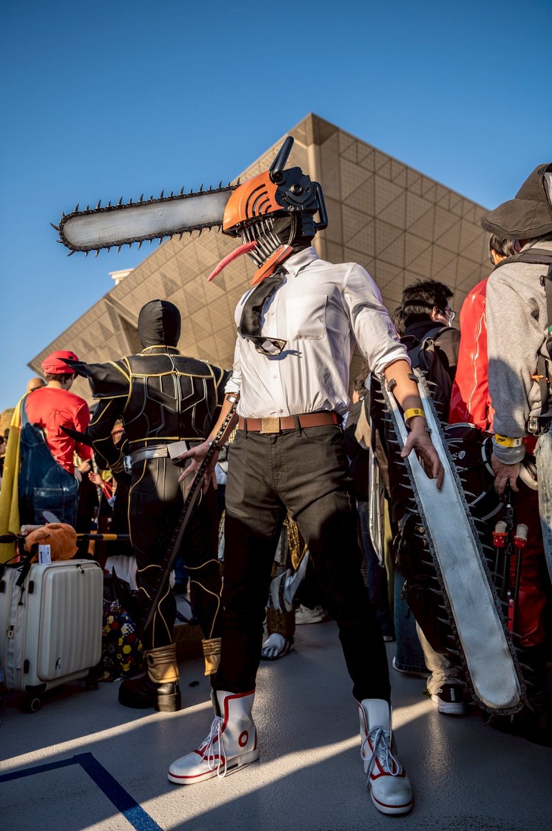 taro_rider's tweet image. あけましておめでとうございます。

チェンソーマン、
2026年もどこかで出撃できたら嬉しい✨️

#C107コスプレ