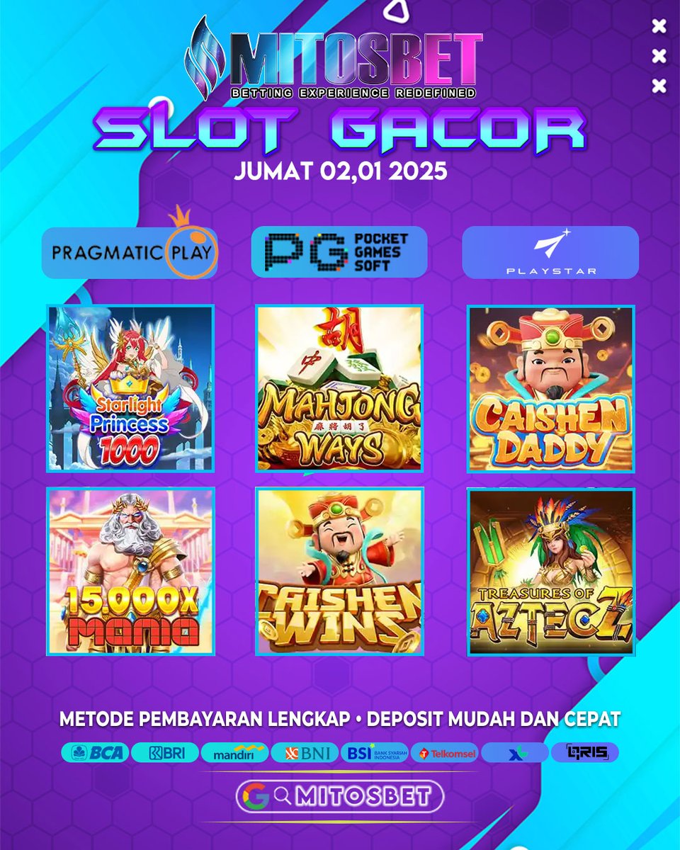 mitosbola_'s tweet photo. Rekomendasi Game Gacor Hari ini di Mitosbet

Jumat Sumur ismail jalil
#Mitosbet #zonauang #LOVEMONSTERSinTAIPEI_D1 https://t.co/Y6ye9sGGIF