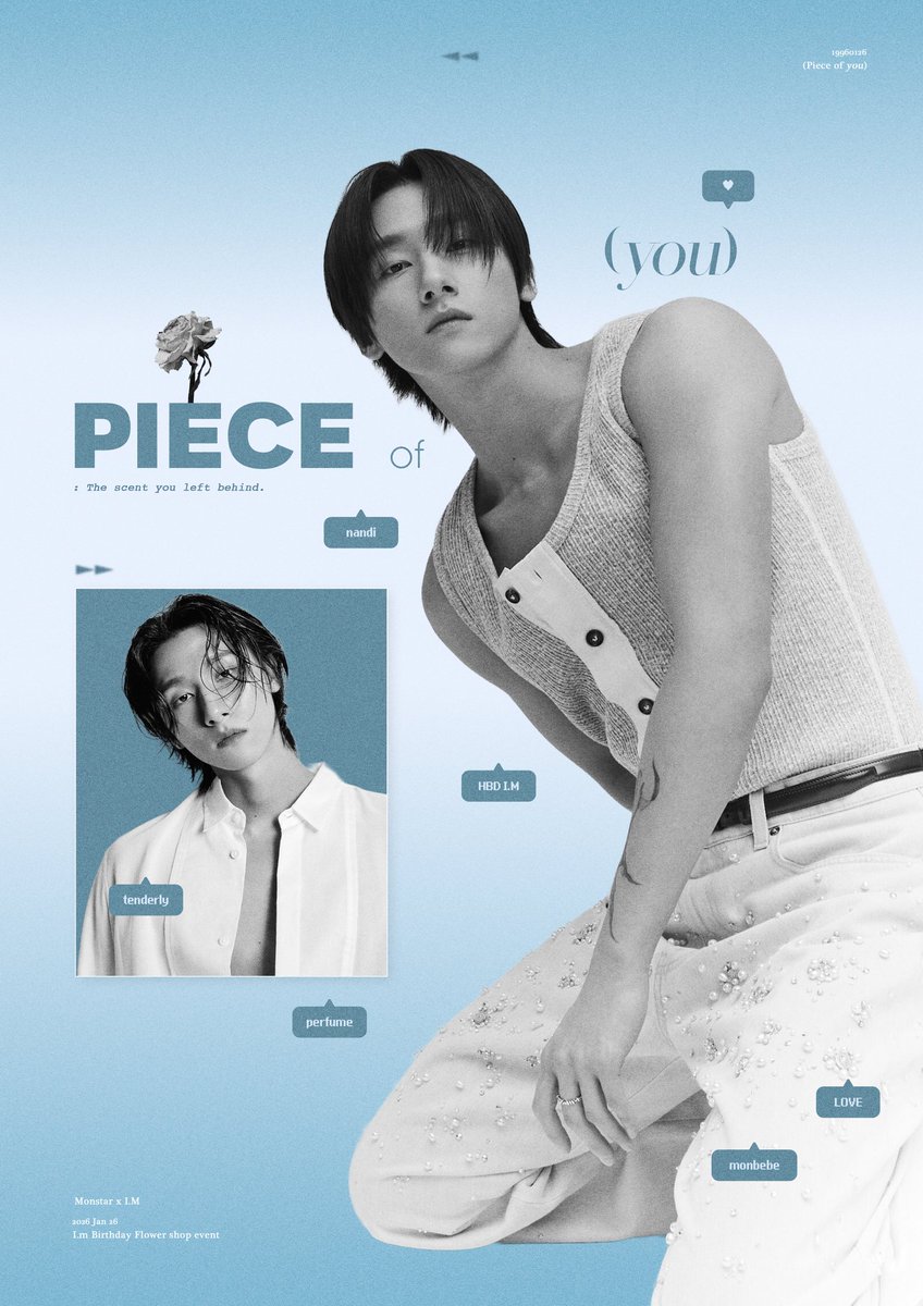 in_your_prime's tweet photo. 𝟤𝟢𝟤𝟨 𝖨.𝖬 𝖡𝖨𝖱𝖳𝖧𝖣𝖠𝖸 𝖥𝖫𝖮𝖶𝖤𝖱 𝖲𝖧𝖮𝖯

𝗣𝗶𝗲𝗰𝗲 𝗼𝗳 (𝙮𝙤𝙪)

𖥔 홍대 메리벨
𖥔 01.26 11:00 - 20:00

-

#Piece_of_you
#너와_함께한_순간의_조각들 https://t.co/YhqcdVMmP5