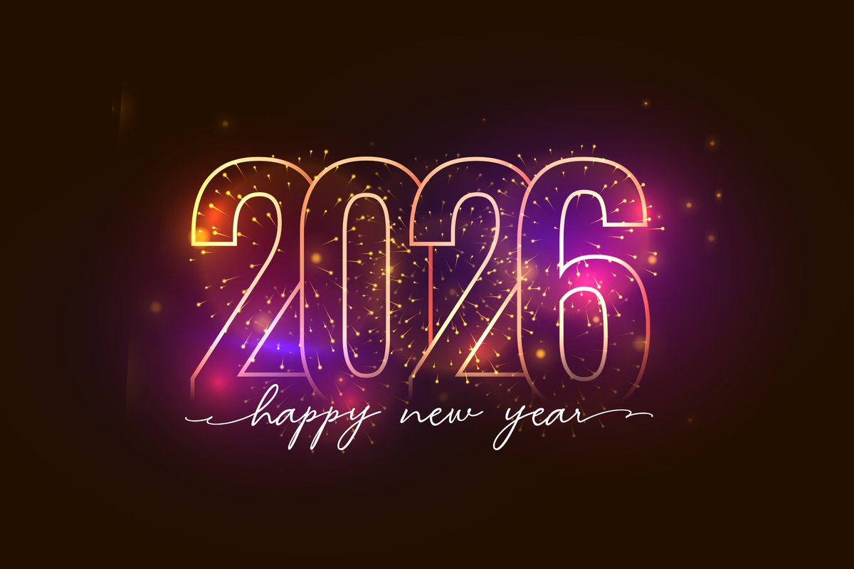 DedimaxCom_EN's tweet photo. We wish you all the best for the new year, 2026! 🥳
