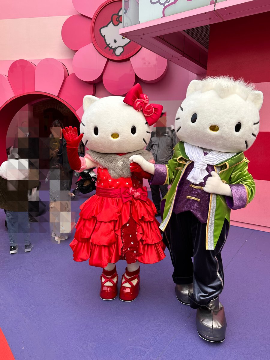 12/30 キティちゃんとダニエルくんのツーショットを撮れました🤩🎉 何