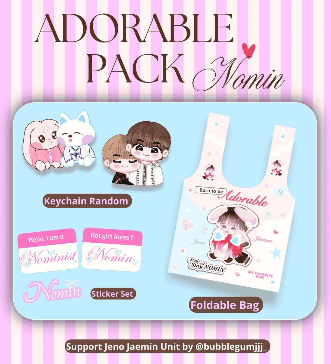 bubblegumjjj_'s tweet image. GIVEAWAY WIND UP DRAMA ⚾️🤍
 
୨ৎ 10 winner ୨ৎ
୨ৎ 7 keychain random &amp;amp; 3 adorable foldable bag

rules : 
ʚɞ like + rt 
ʚɞ sayang Jeno Jaemin &amp;amp; khususnya nominist/jaemjen
ʚɞ reply ht berulang kali
ACTORS JENO JAEMIN TAKEOVER
#와인드업 #WINDUP 
#제노 #재민  

end tba