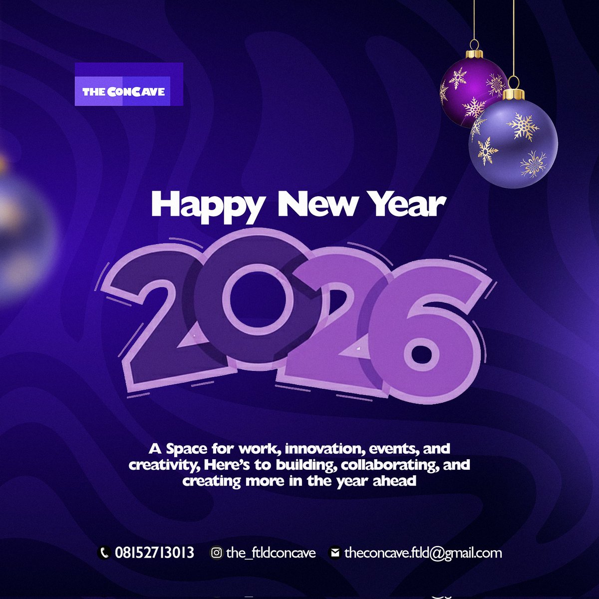 Here's to a year of collaboration over competition. Belief over ambition.📍

Here's to Mind-blowing ideas, bold creations and innovation together.
Here's to you, and all you can be with us at your side. 🔥

Happy New Year from the place where Ideas Converge. 💜