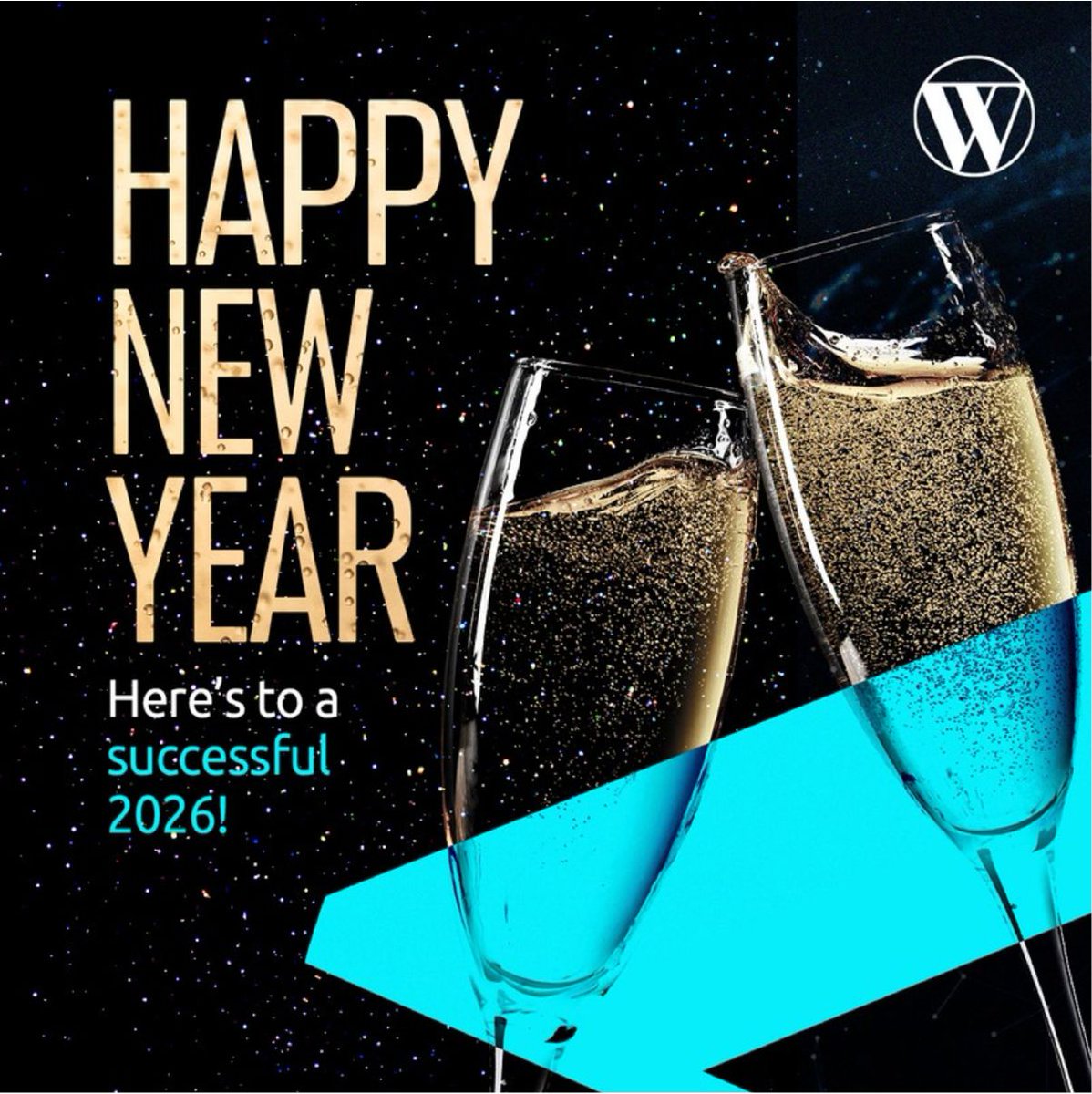 Happy New Year

Welcome to 2026, we'd like to wish all our customers, partners, and colleagues a very Happy New Year. Thank you for being part of our journey. Here's to new opportunities, continued partnerships, and success in the year ahead.