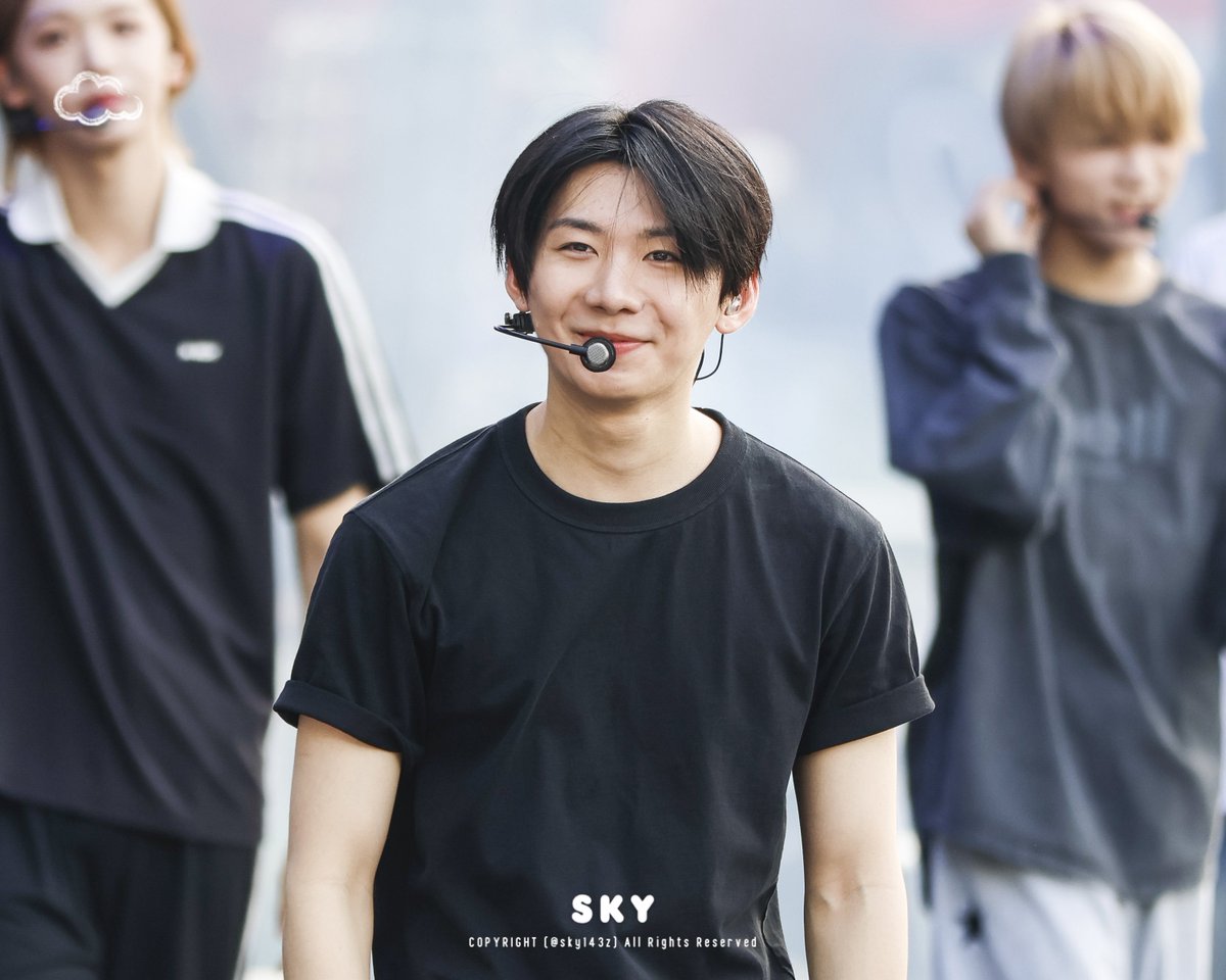 Smiling really suits you, so keep smiling.'' - JL