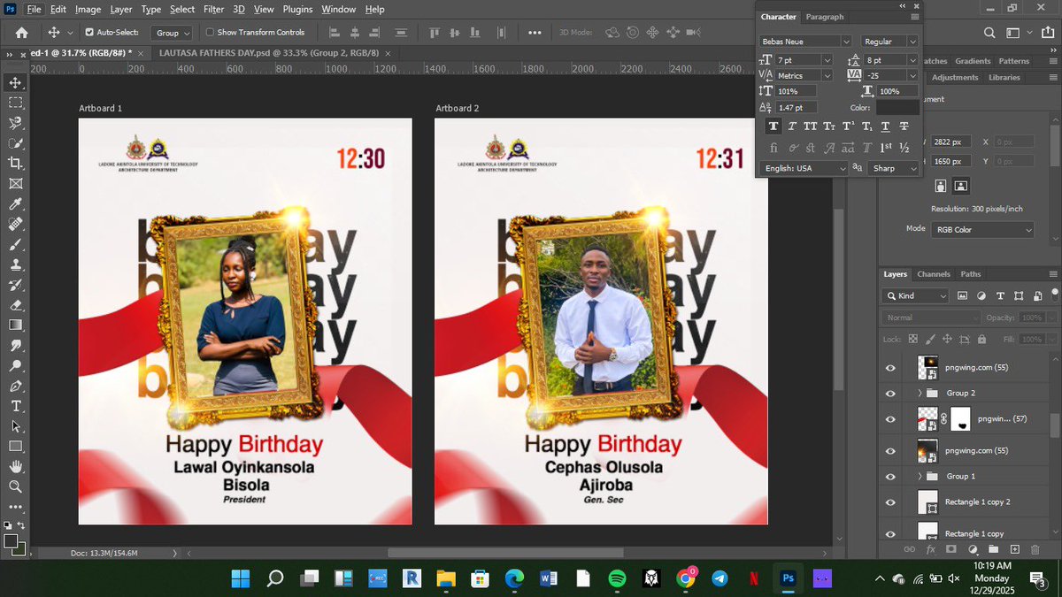 FAITHTECH_'s tweet photo. Turning birthdays into art 🎨✨

#BirthdayDesign #BirthdayPost #GraphicDesign #CreativeDesign #DesignInspiration #BirthdayVibes #DigitalDesign #PhotoshopDesign #GraphicDesigner #DesignForSocialMedia
#BirthdayCelebration #VisualCreatives
#DesignCommunity #MadeWithCreativity https://t.co/wZXoSFTCLV