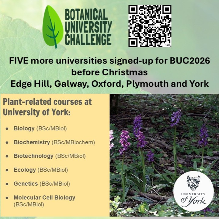Botanical University Challenge tweet media